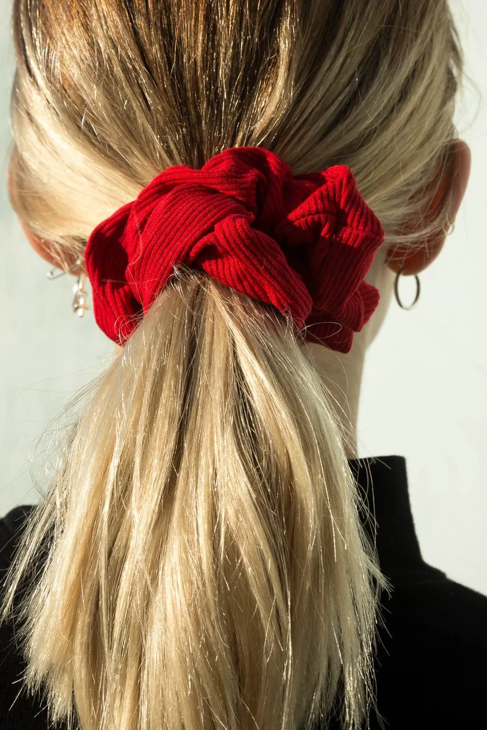 Ribbed Scrunchie