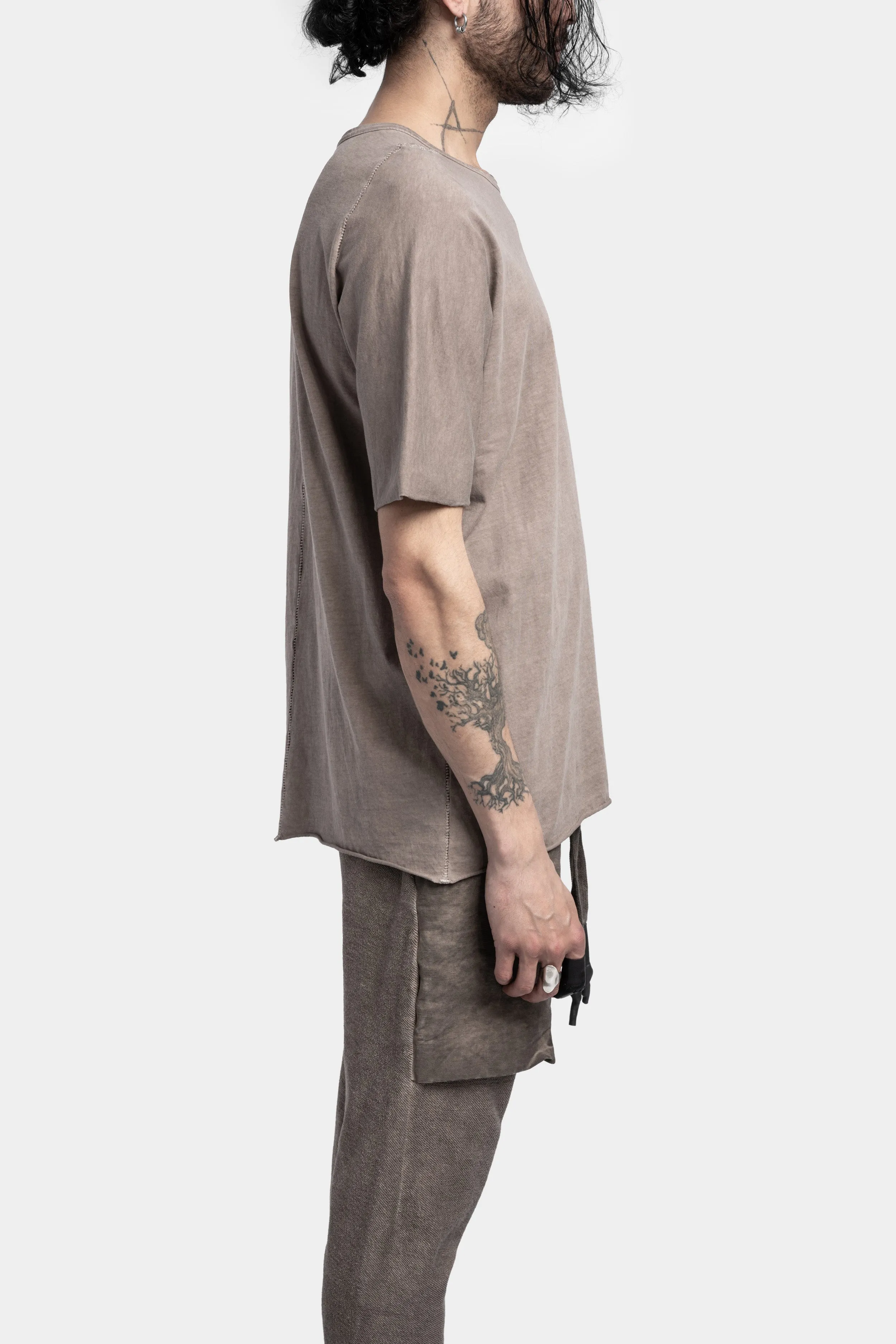 Short sleeve T-Shirt, Taupe