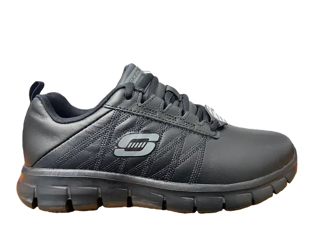 Skechers Women's work shoe Safety Work Sure Track-Erath 76576EC/BLK black 