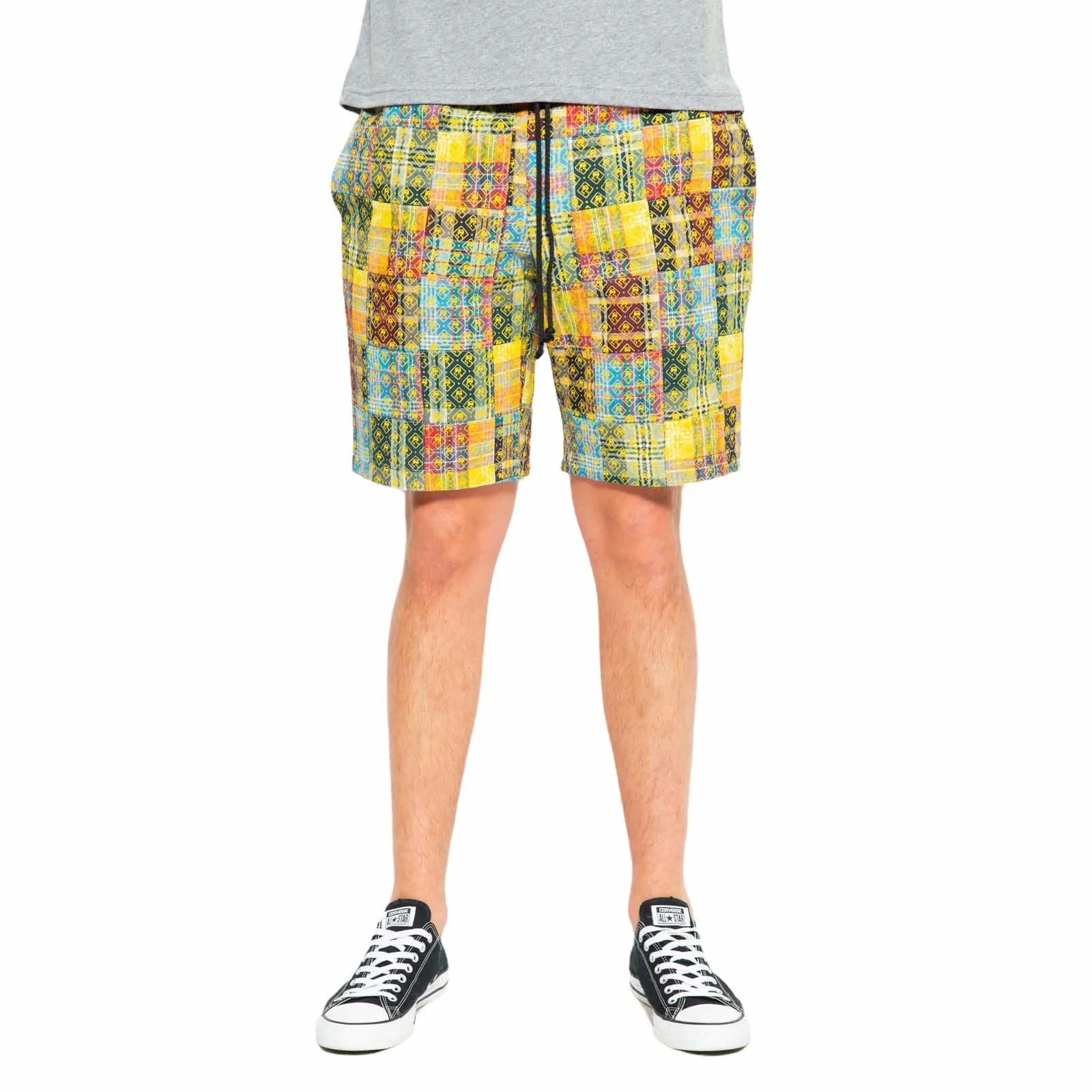 Skidz Logo Patchwork Shorts