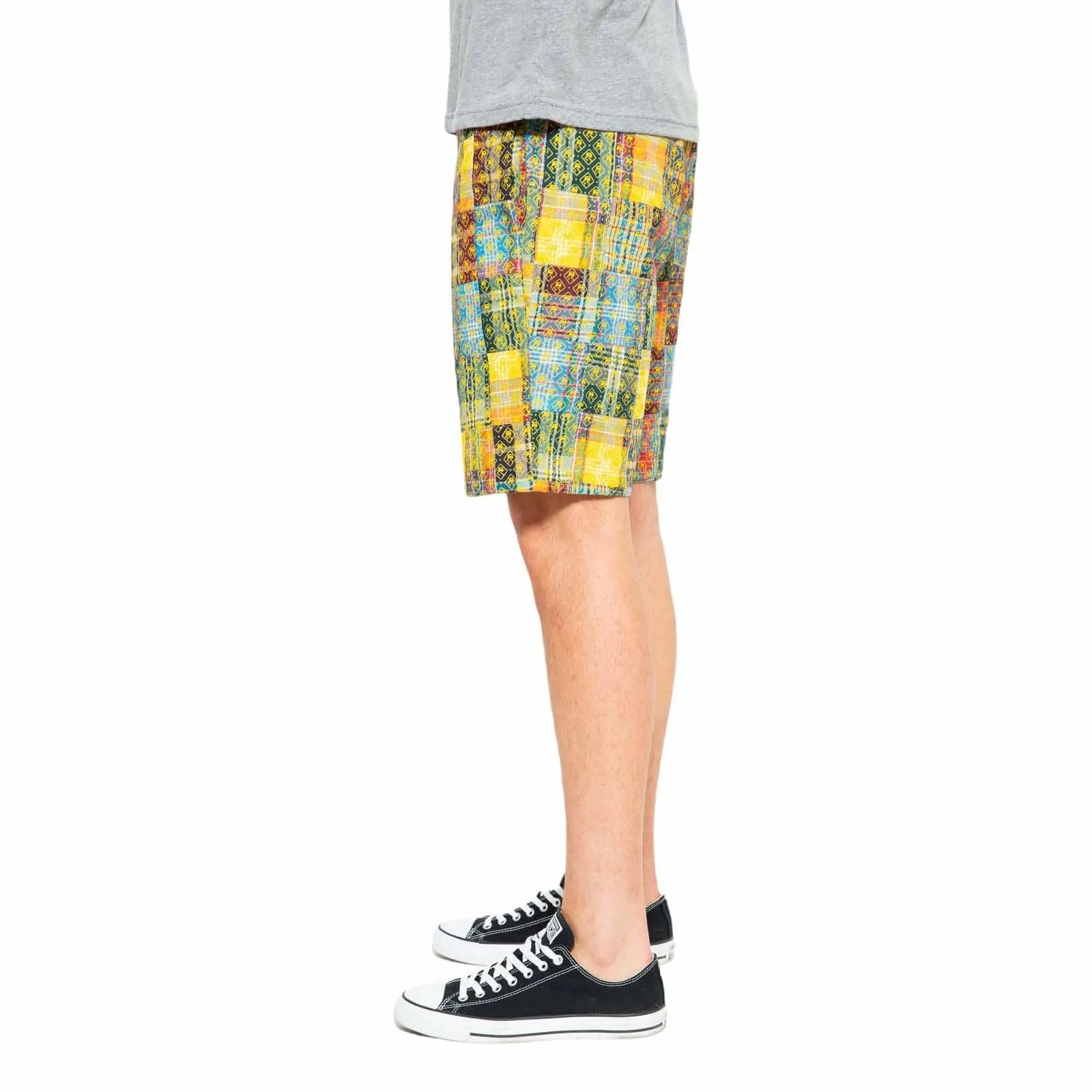 Skidz Logo Patchwork Shorts