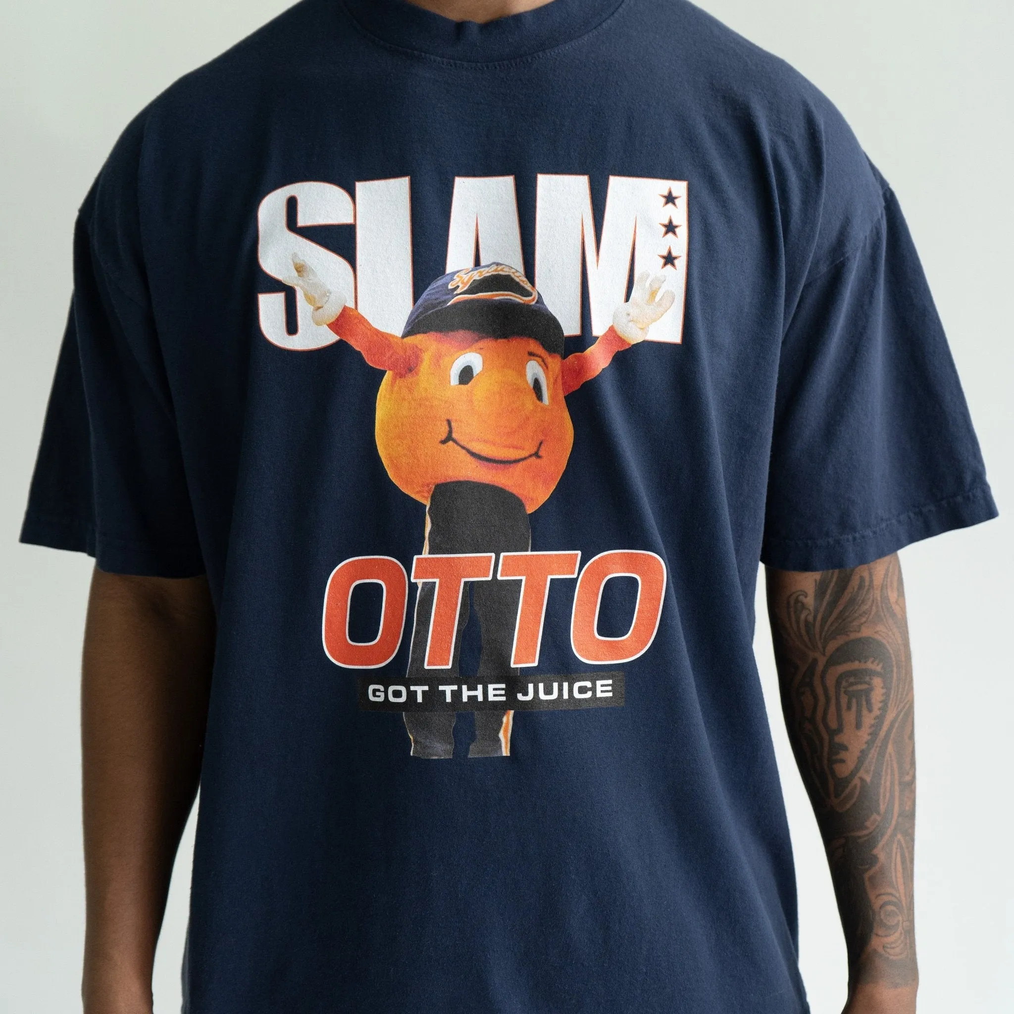 SLAM Syracuse Mascot Cover Tee