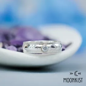 Sterling Silver Classic Wedding Band | Moonkist Designs