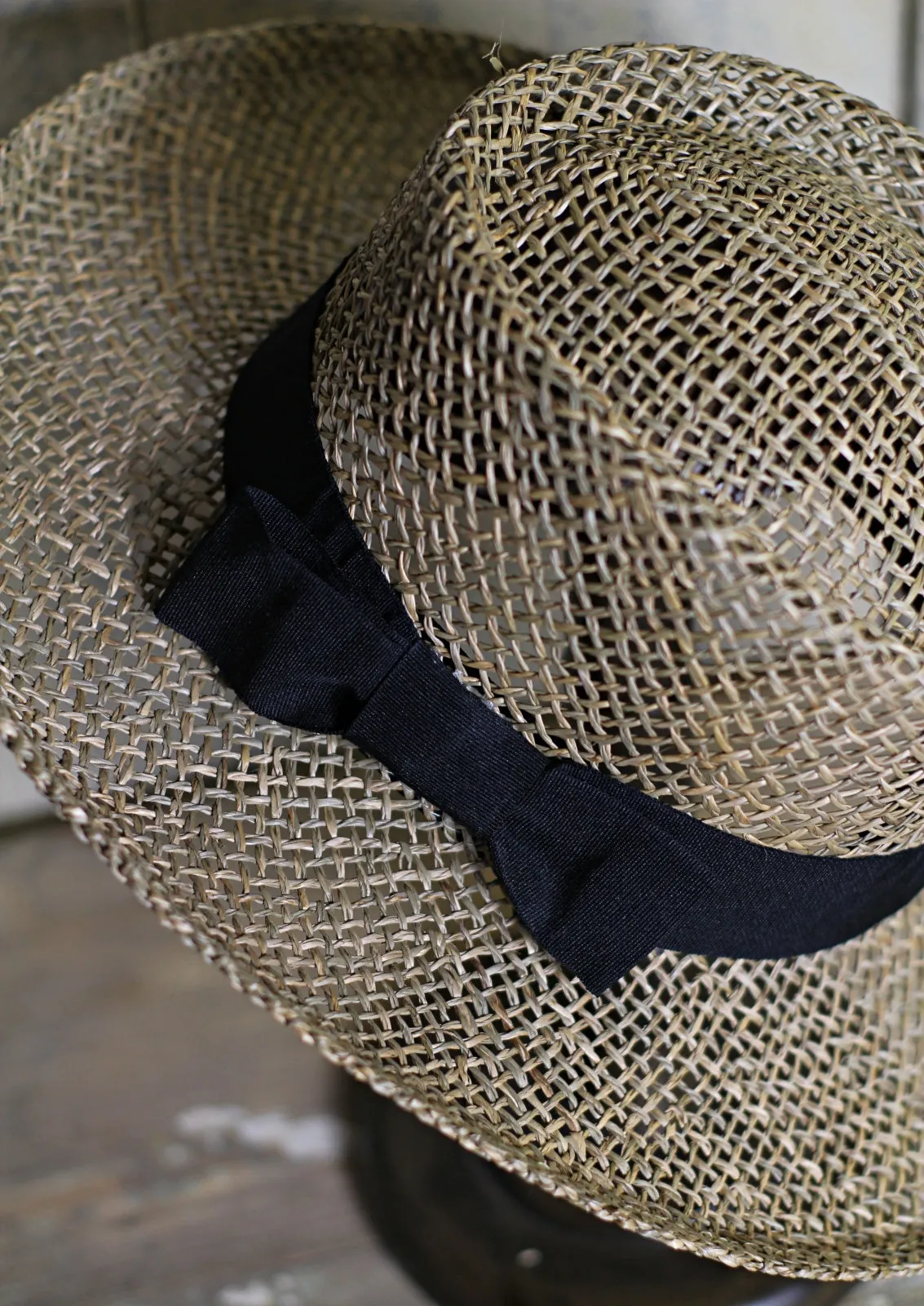 Straw Hat - Mesh Panama