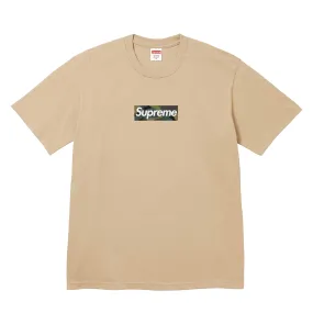 Supreme Camo Box Logo Tee Khaki