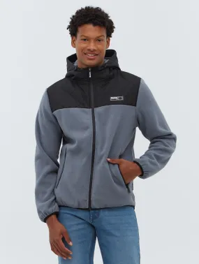 Tatra Zip-Up Hooded Polar Fleece Jacket -