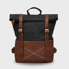 Thames - Waxed Canvas Backpack