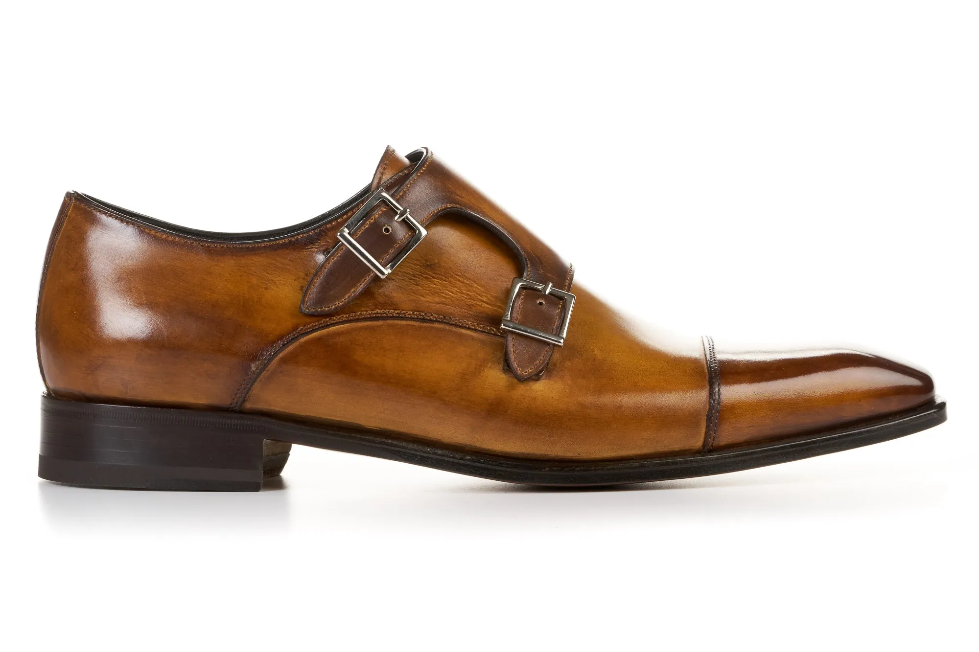 The Burton Double Monk Strap - Tobacco