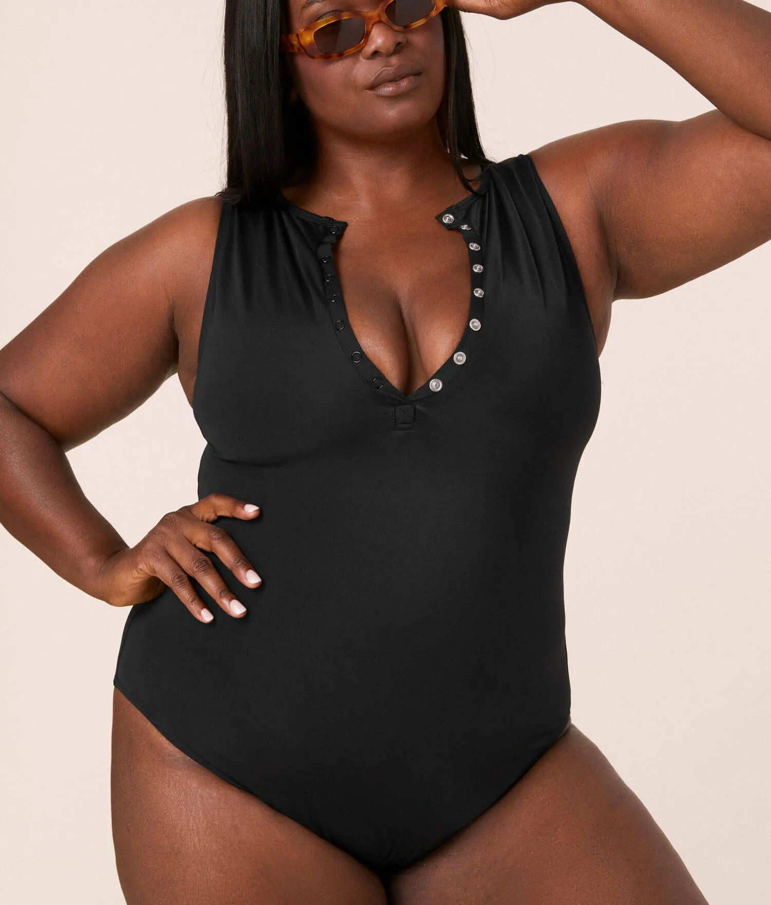 The Malibu One Piece - Flat - Black - Classic