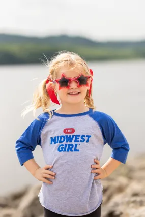 The Midwest Girl Baseball Tee for Kids (FINAL SALE)