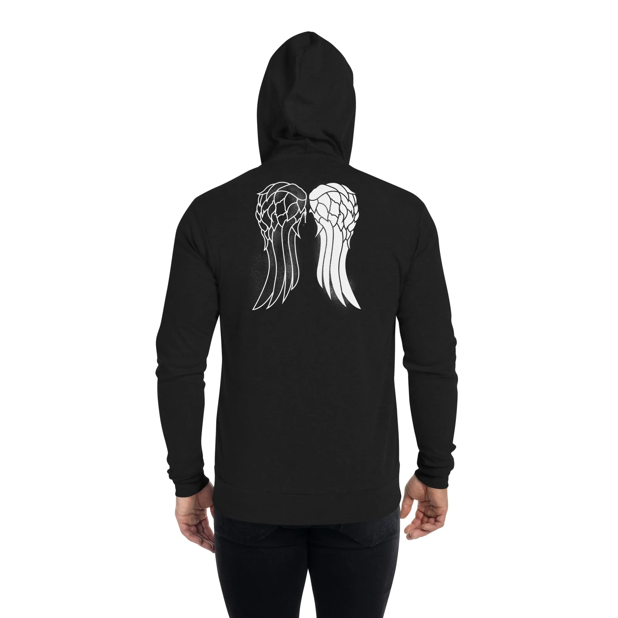 The Walking Dead Daryl Dixon Wings Zip Up Hoodie