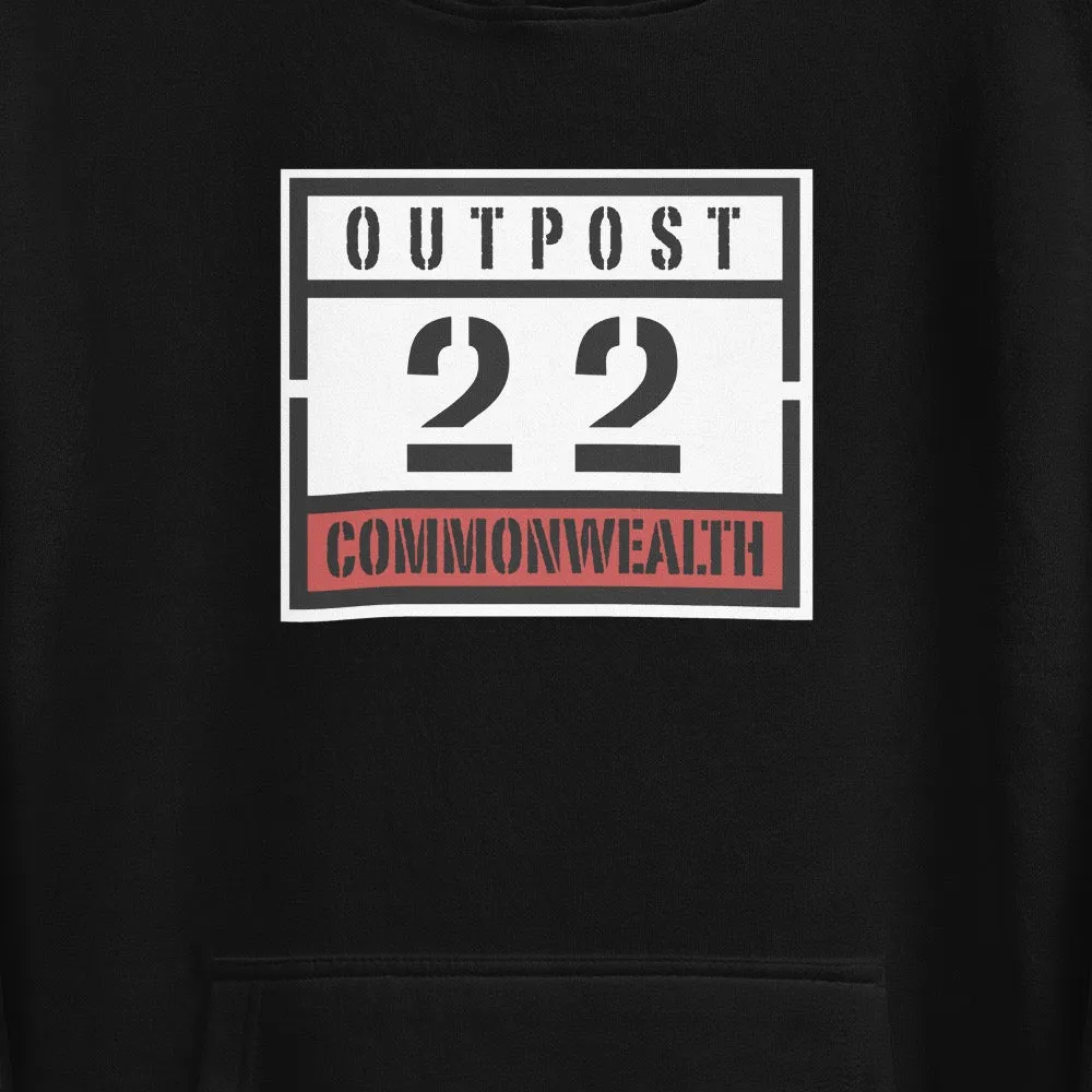 The Walking Dead Outpost 22 Unisex Premium Hoodie