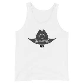 The Walking Dead Sheriff's Hat Unisex Tank Top