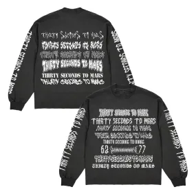 Thirty Seconds to Mars Heavy Metal Long Sleeve-Black