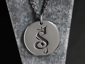 TITANIUM Custom Artwork - Deep Engraved Necklace