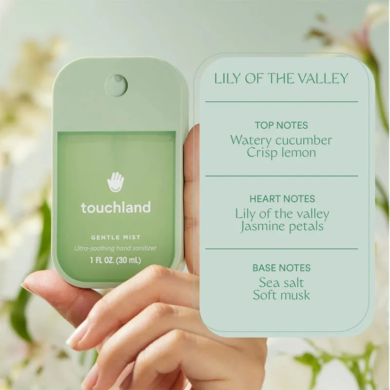 TOUCHLAND | Gentle Mist Lily of the Valley Hand Sanitizer