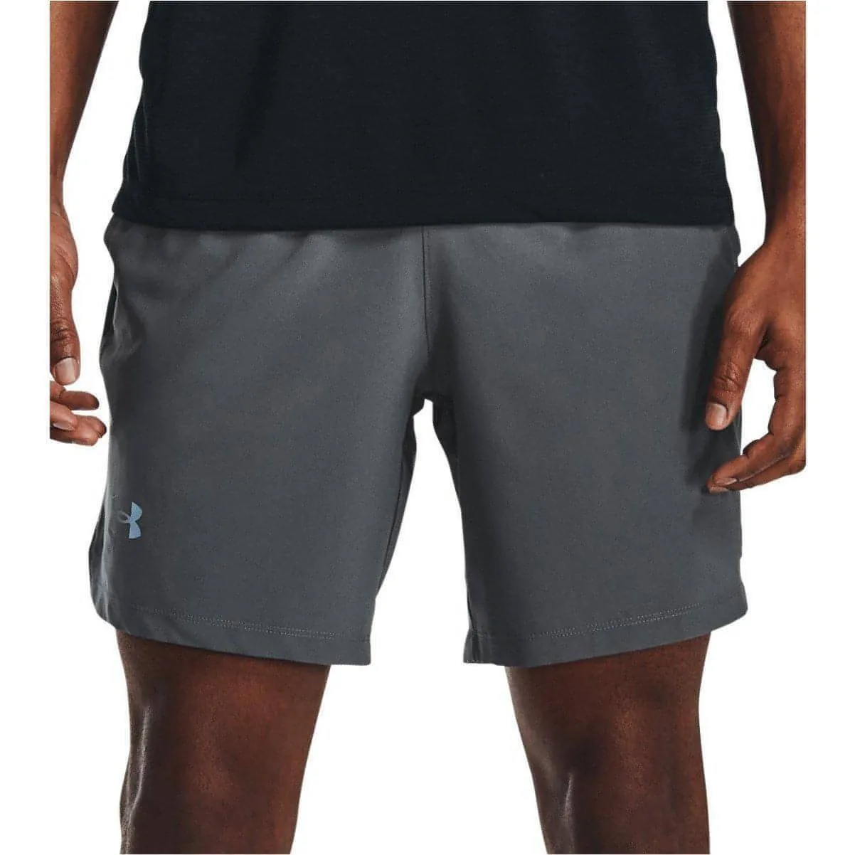 Under Armour Launch 7 Inch Mens Running Shorts - Grey