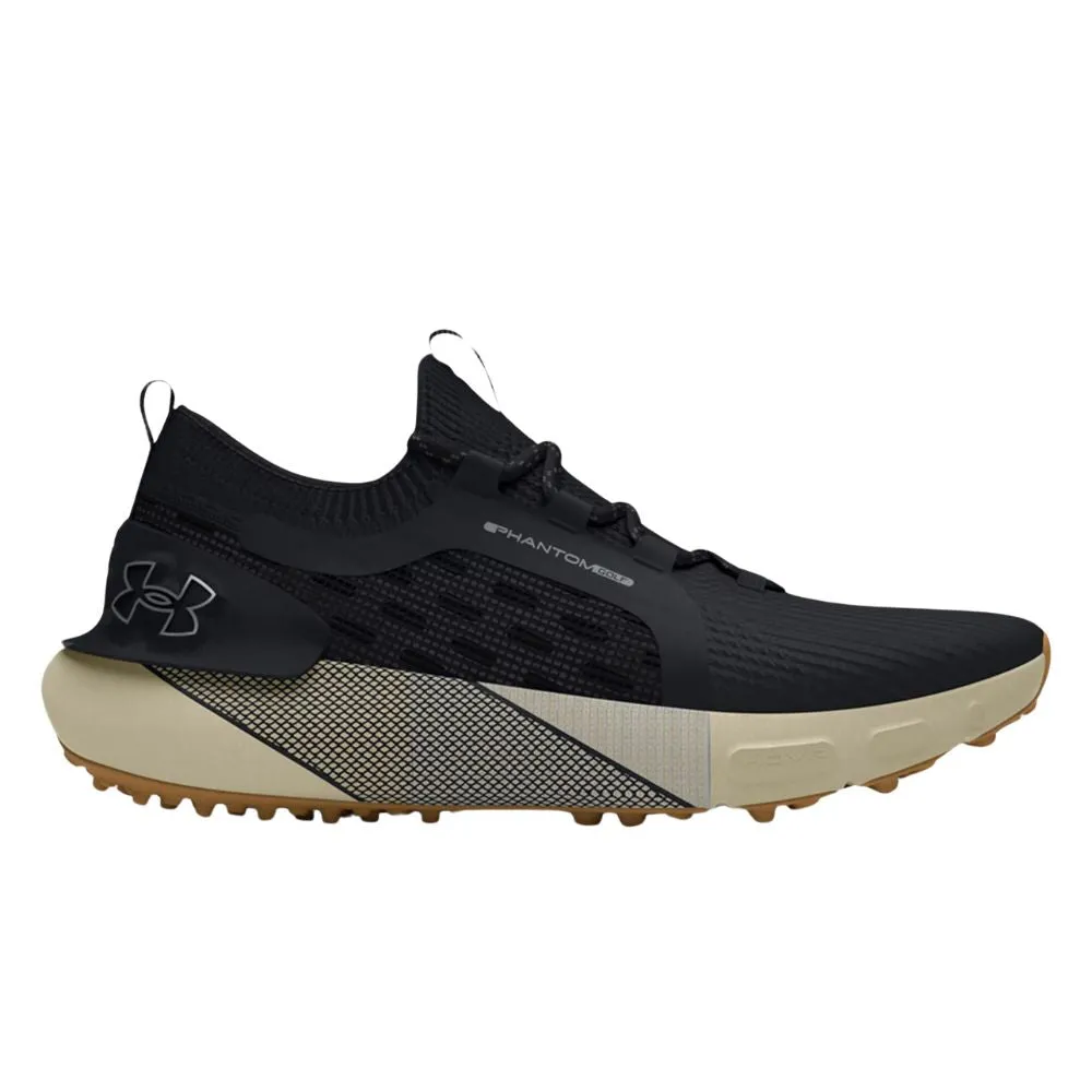 Under Armour Men's UA Phantom Golf Shoe - Black/Silt