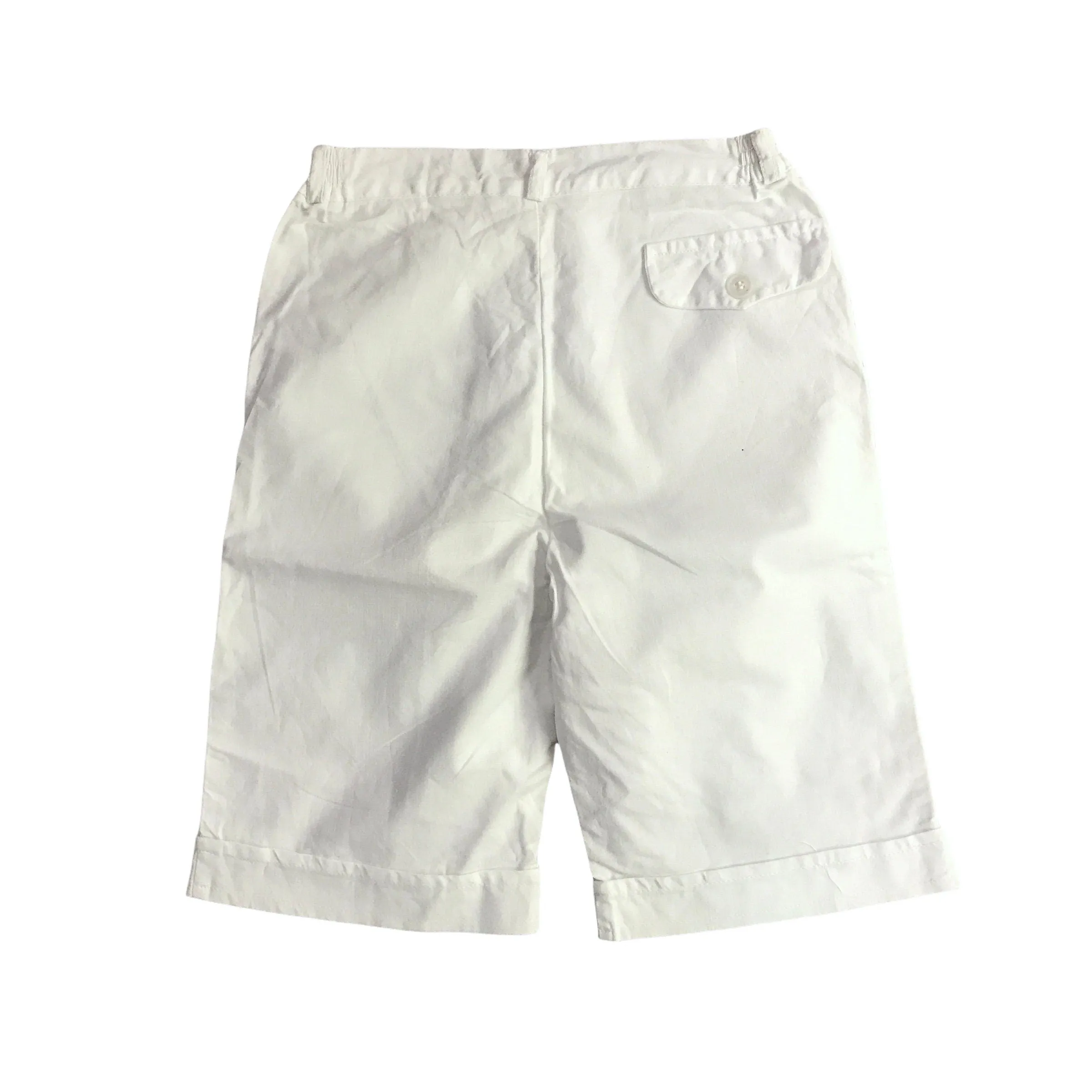 Vintage 1970's White Shorts 8-10Y