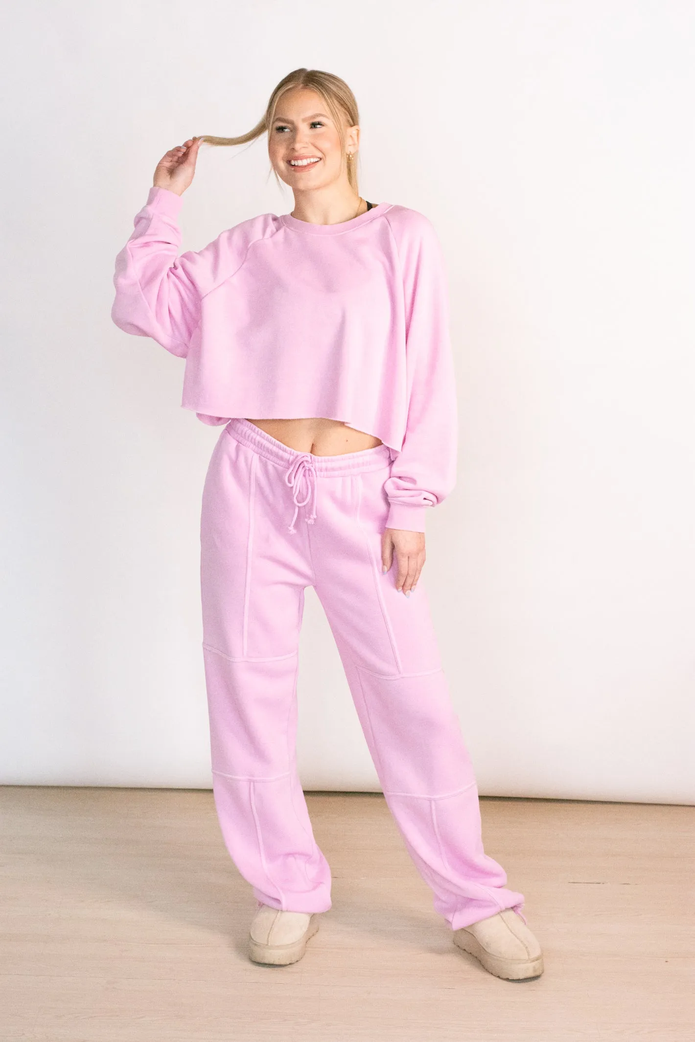 Weekend Adoration Pink Lounge Pant