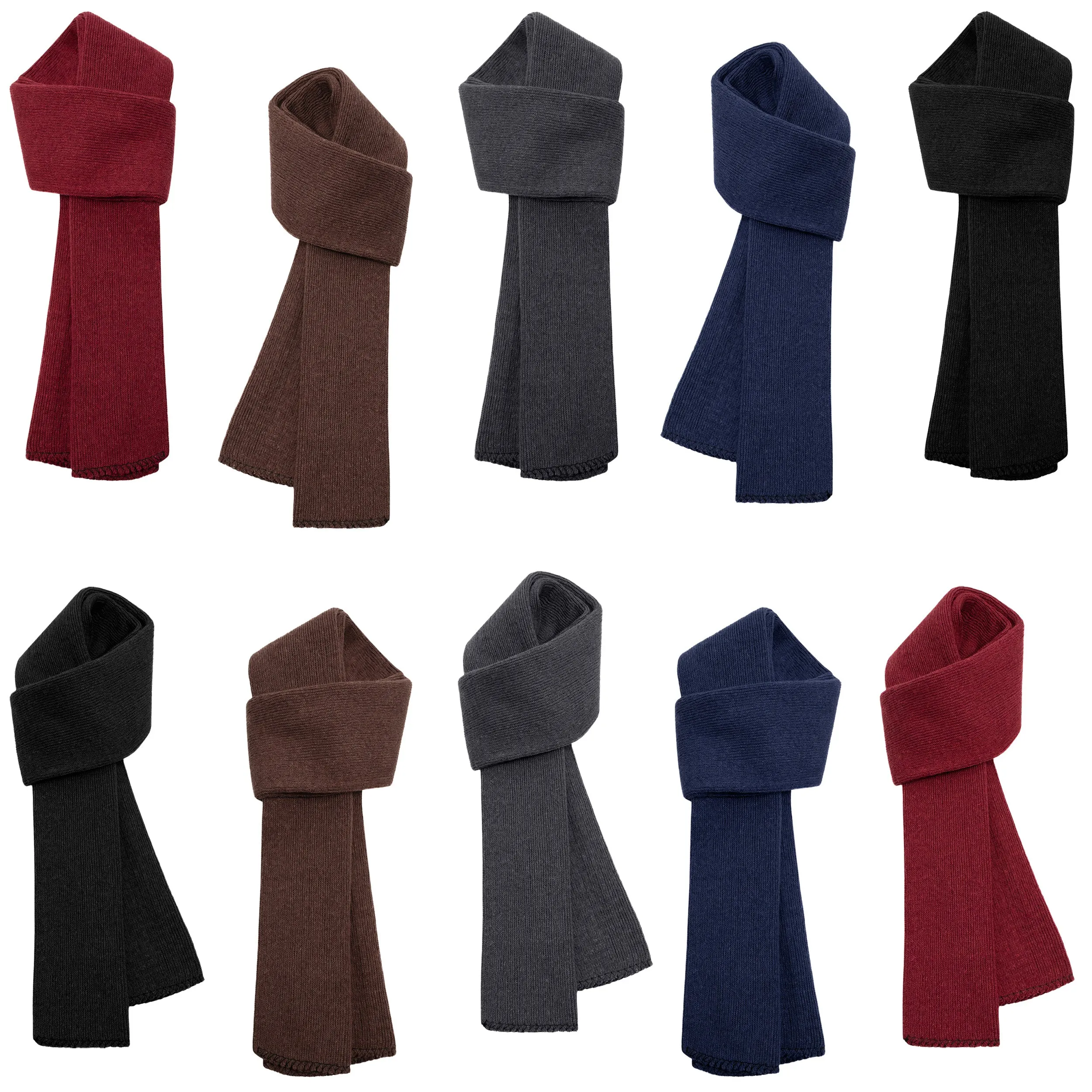 Wholesale Winter Scarf | Unisex Bulk Scarves in Assorted Colors - Case of 48