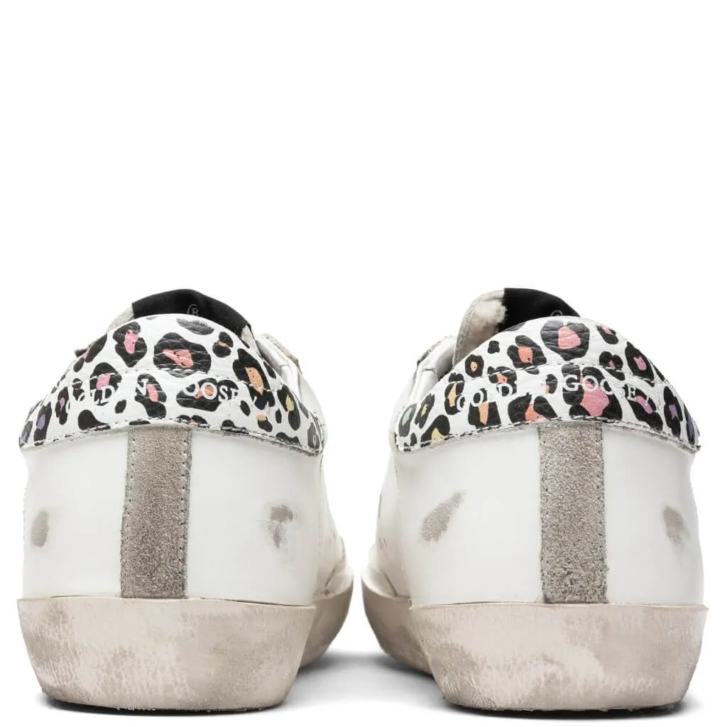 Women's Super-Star Sneakers - White/Silver/Multi