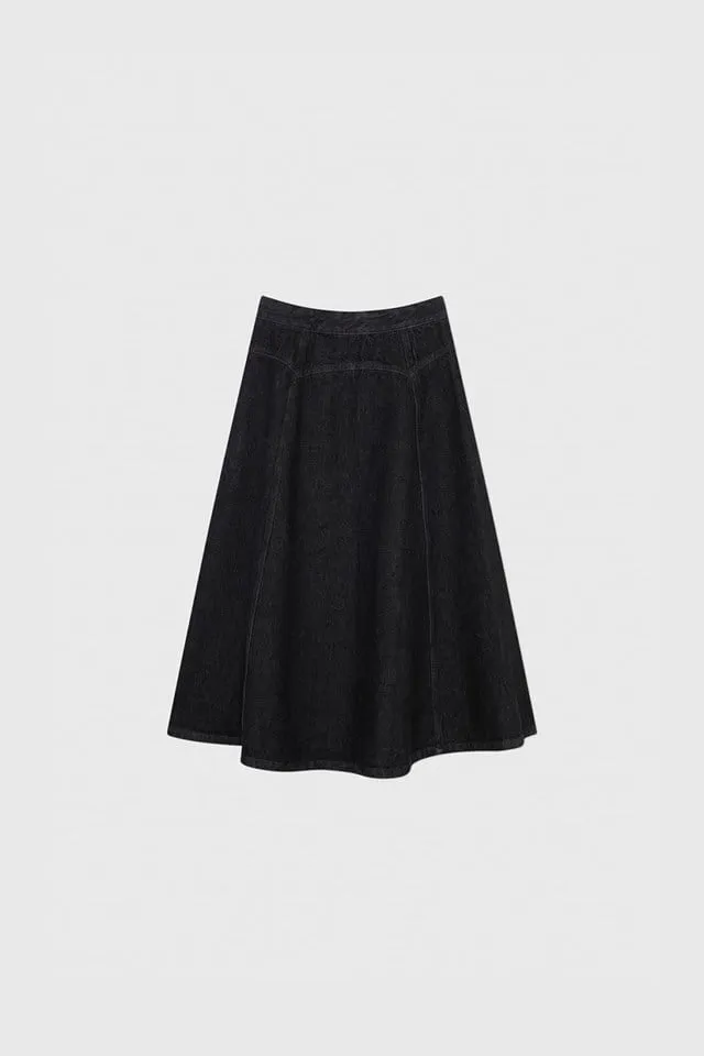 Wood Wood Agatha Denim Skirt Wash