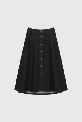 Wood Wood Agatha Denim Skirt Wash