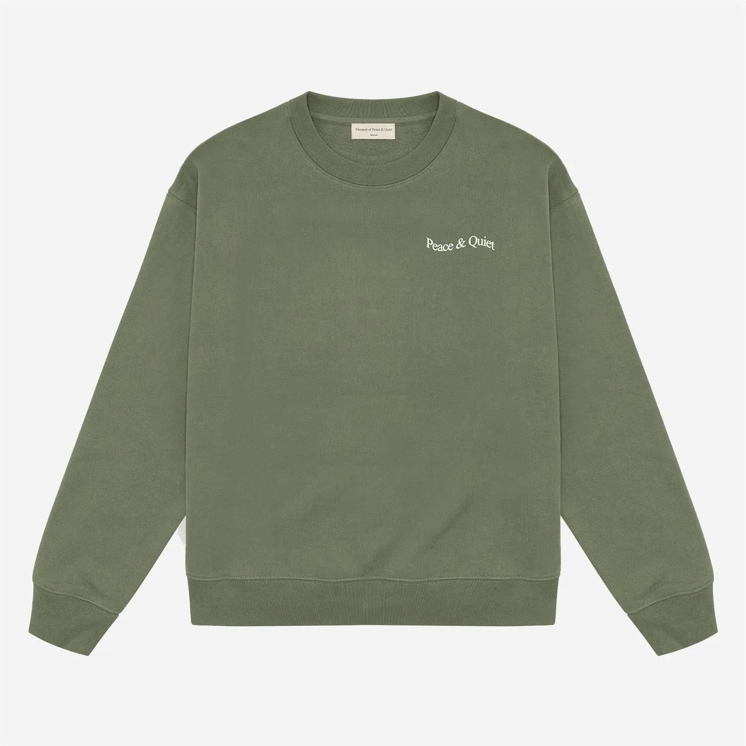 Wordmark Crewneck - Olive