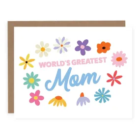 World's Greatest Mom | Greeting Card