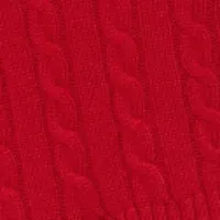 Wrap Detail Jumper In Red