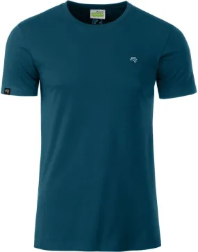 ― % ― JAN 8008/ ― Herren Bio-Baumwolle T-Shirt - Petrol Blau [L]